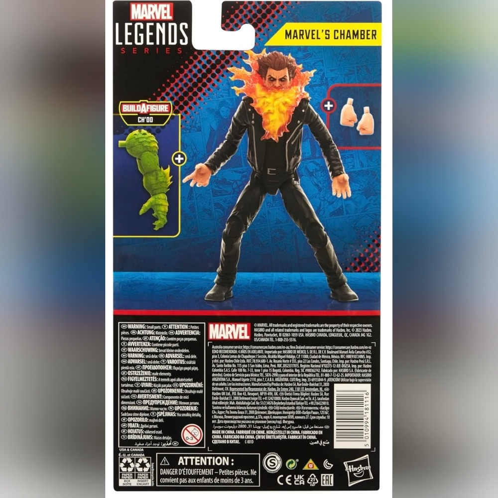 Marvel Legends Series Chamber Generation X Comics,X-Men Collectible 6-Inch Actio - Picture 4 of 9